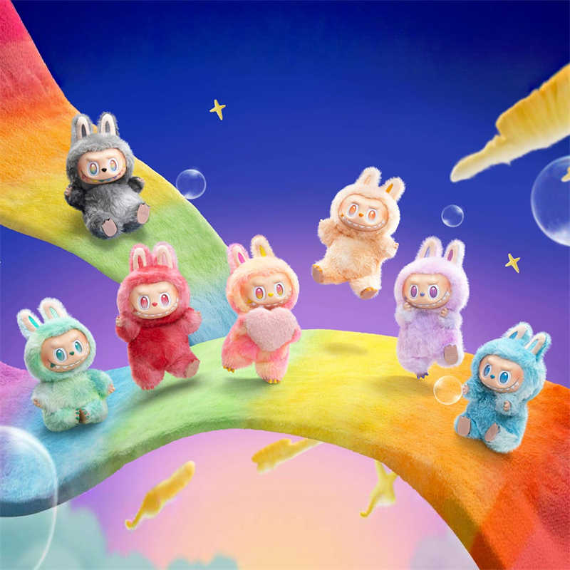 Labubu Pop Mart Mystery Box – Blind Box Jucărie Colecție 15 cm, 1 din 6 figurine