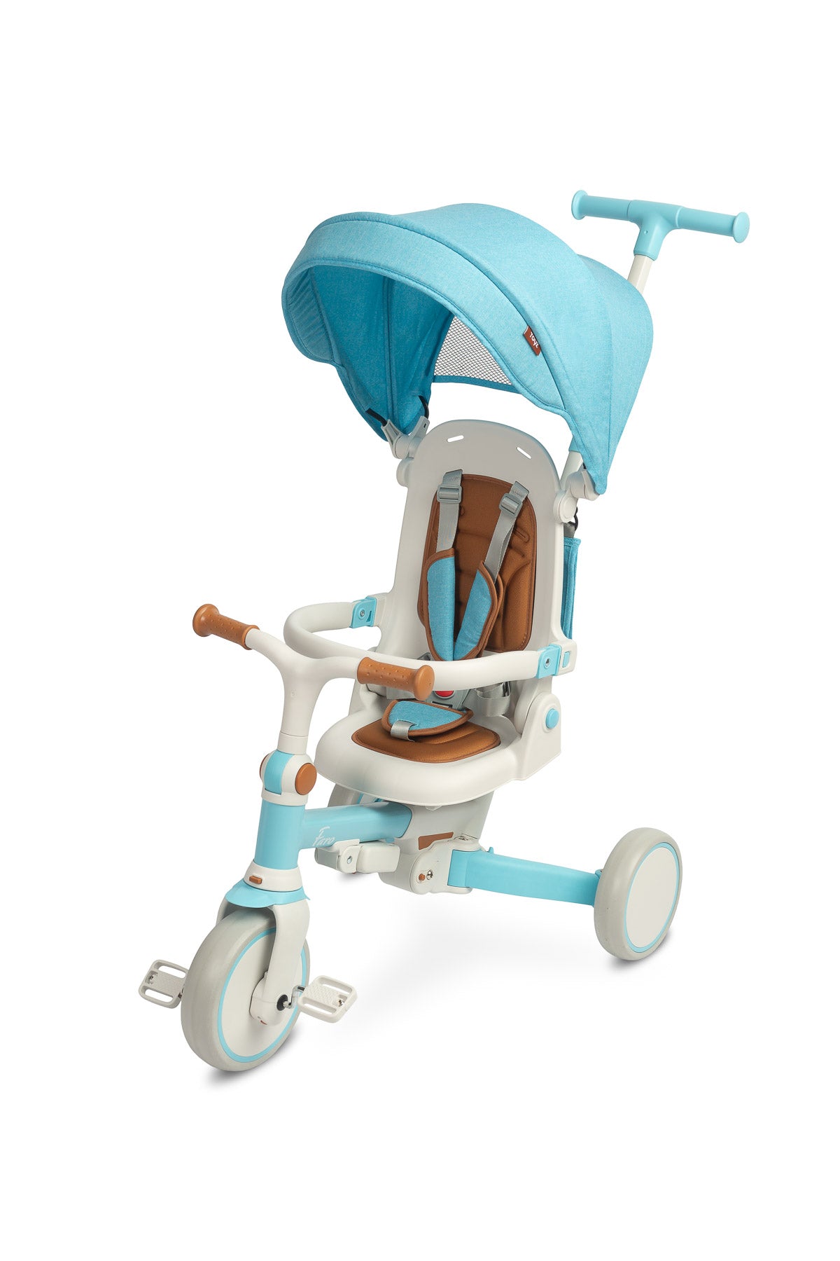 Tricicletă Multifuncțională Faro by Toyz – 3 în 1, Cu Mâner de Control și Scaun Reglabil