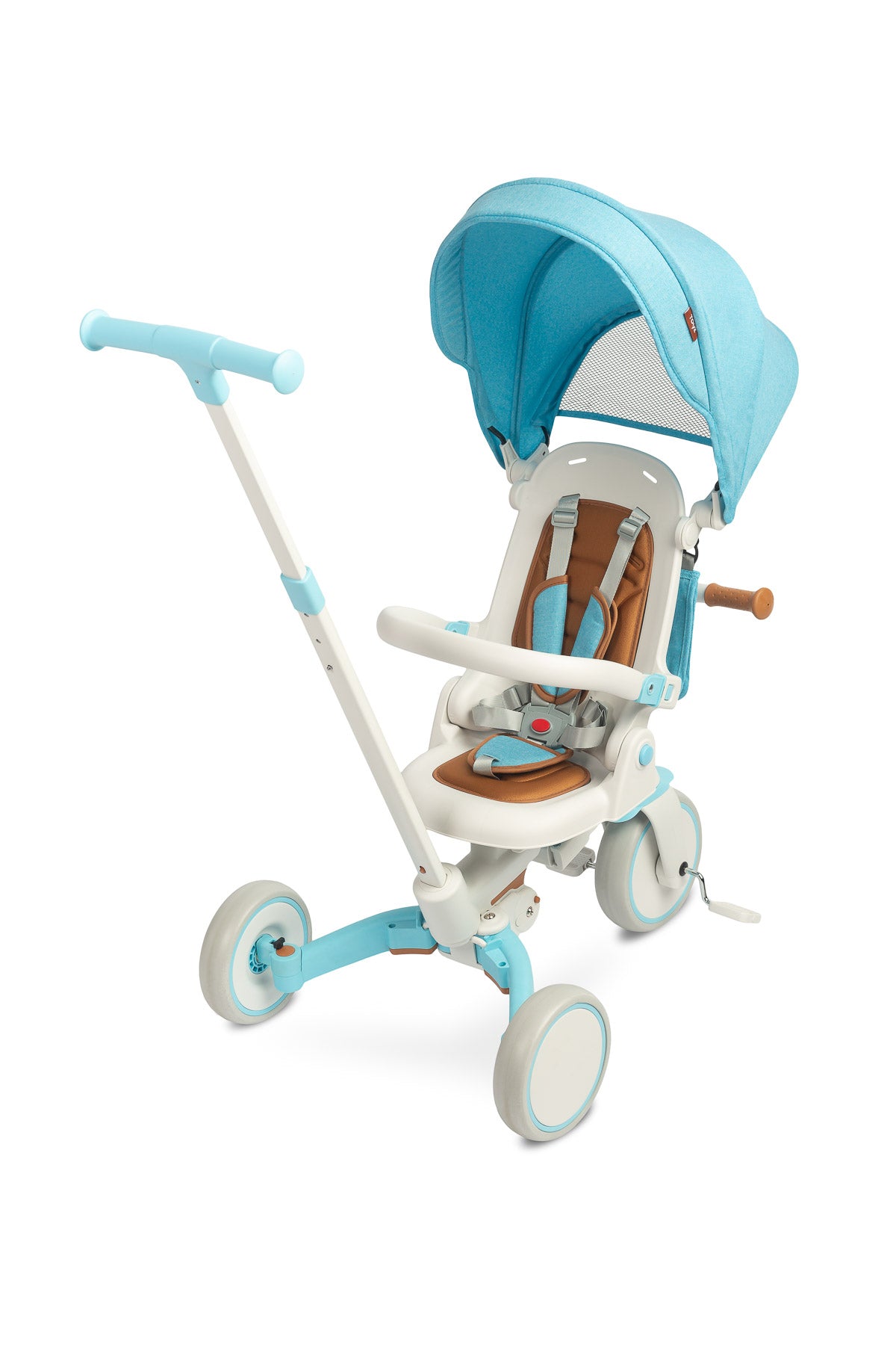 Tricicletă Multifuncțională Faro by Toyz – 3 în 1, Cu Mâner de Control și Scaun Reglabil