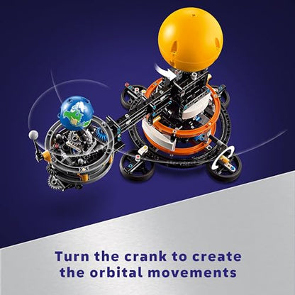 LEGO Ideas Planeta Pământ și Luna pe Orbită