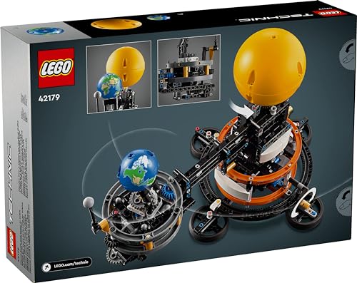 LEGO Ideas Planeta Pământ și Luna pe Orbită