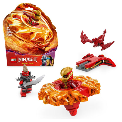 LEGO NINJAGO Spinnerul Spinjitzu Dragon al lui Kai – Set de luptă interactiv