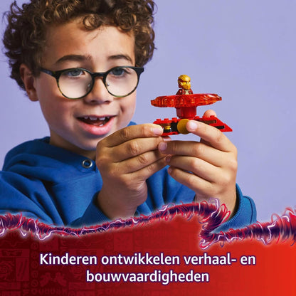 LEGO NINJAGO Spinnerul Spinjitzu Dragon al lui Kai – Set de luptă interactiv