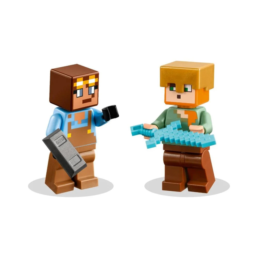 LEGO Minecraft Armurerie – Set de construcție cu arme și personaje