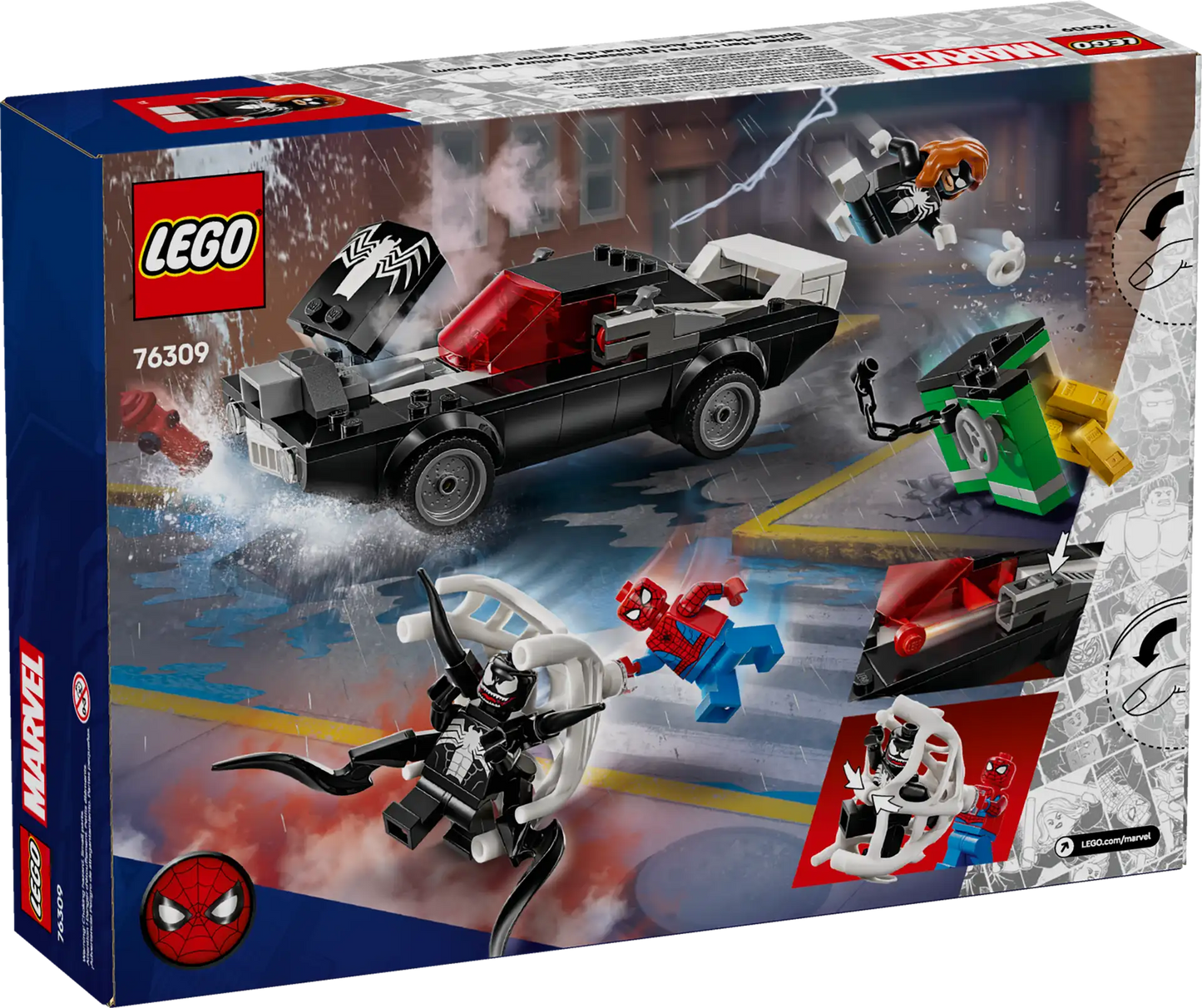 LEGO Marvel Spider-Man vs. Venom – Mașină Muscle Car de luptă