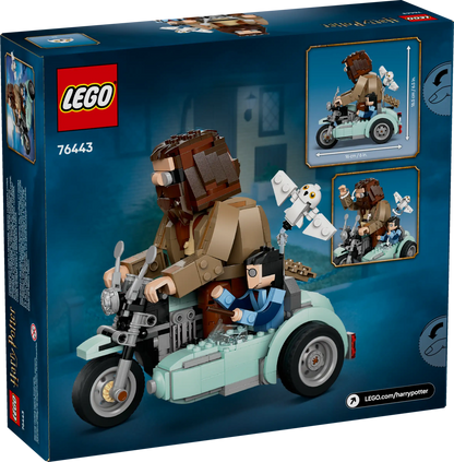 LEGO® Harry Potter™ Hagrid™ & Harry’s Motorcycle Ride 76443 – Set Constructie 617 Piese