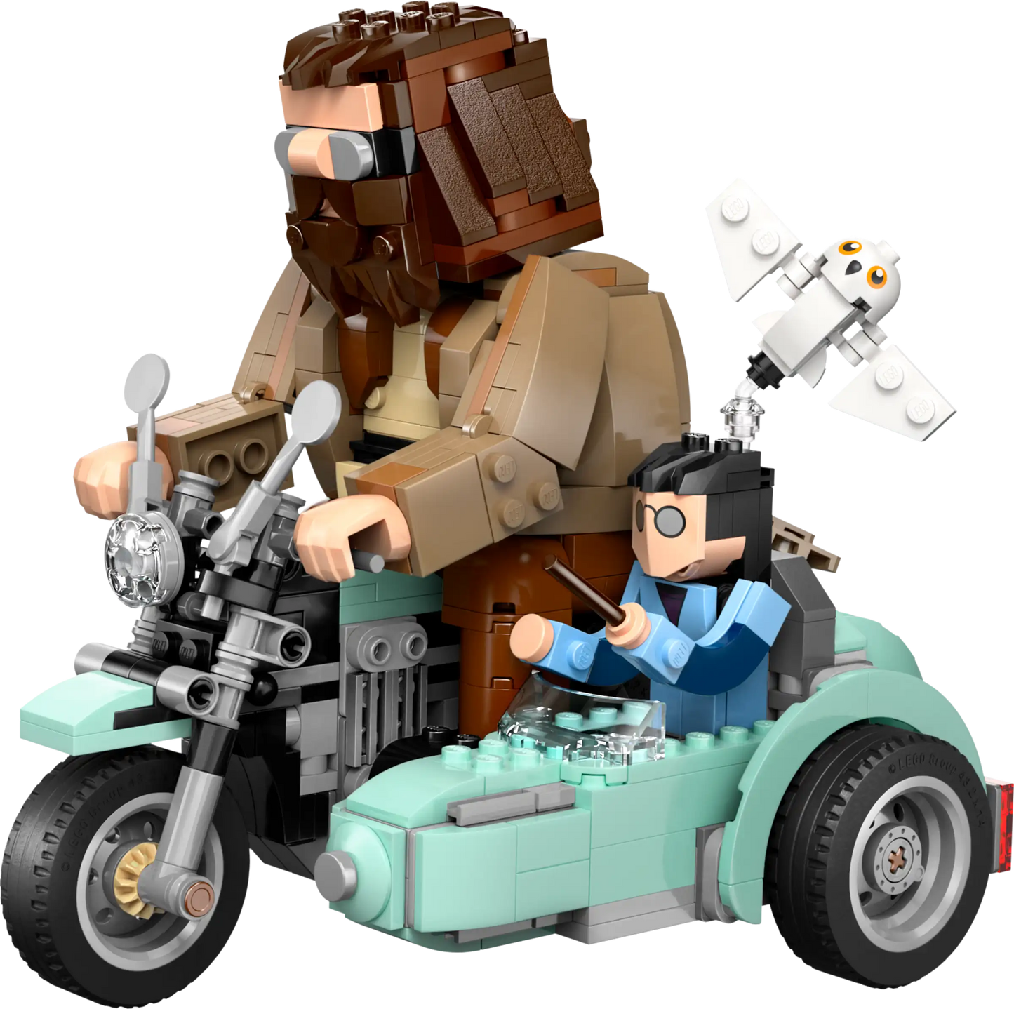 LEGO® Harry Potter™ Hagrid™ & Harry’s Motorcycle Ride 76443 – Set Constructie 617 Piese