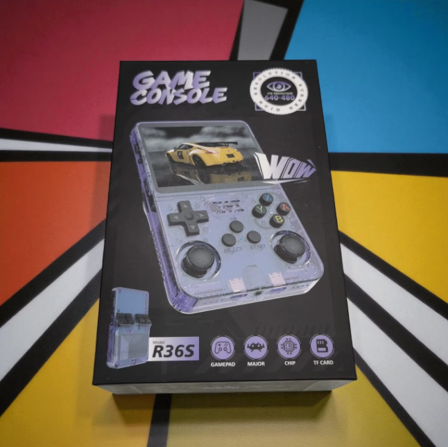 Consolă Portabilă Retro VisionXXI R36S – 15.000+ jocuri, ecran IPS 3.5”, Open Source