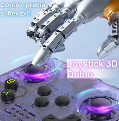 Consolă Portabilă Retro VisionXXI R36S – 15.000+ jocuri, ecran IPS 3.5”, Open Source