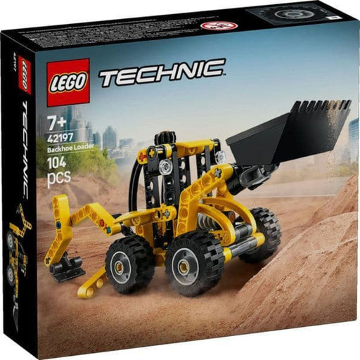 LEGO Backhoe Loader – Excavator cu încărcător, set de construcție 104 piese