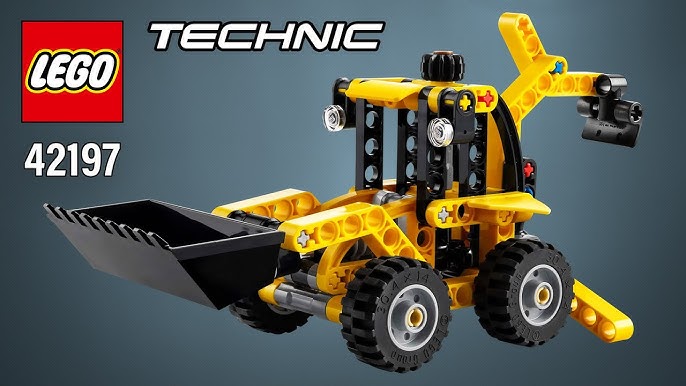 LEGO Backhoe Loader – Excavator cu încărcător, set de construcție 104 piese