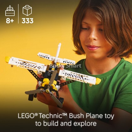 LEGO® Technic Avion Bush Plane 42198 – Set de Construcție cu 333 Piese