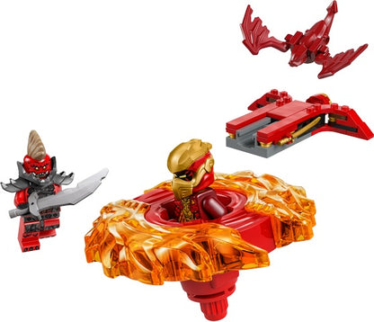 LEGO NINJAGO Spinnerul Spinjitzu Dragon al lui Kai – Set de luptă interactiv