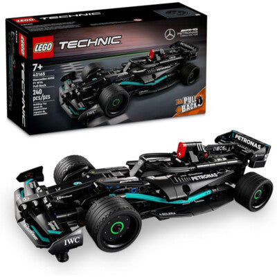 LEGO Technic Mercedes-AMG F1 W14 E Performance – Mașină Formula 1 cu funcție pull-back, 240 piese