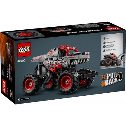 LEGO Technic Monster Jam ThunderROARus – Mașină cu funcție pull-back, 232 piese