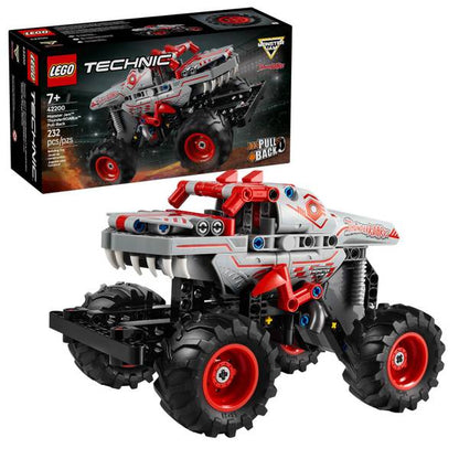LEGO Technic Monster Jam ThunderROARus – Mașină cu funcție pull-back, 232 piese