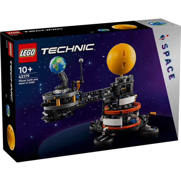 LEGO Ideas Planeta Pământ și Luna pe Orbită