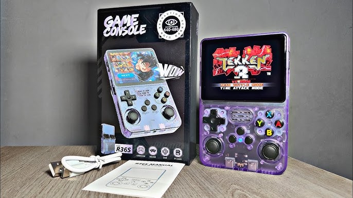 Consolă Portabilă Retro VisionXXI R36S – 15.000+ jocuri, ecran IPS 3.5”, Open Source