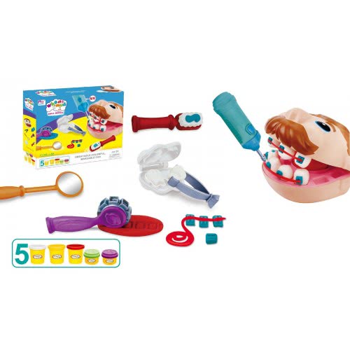 Wheat Mud Small Dentist Playset