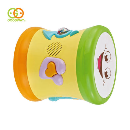 Tobă muzicală interactivă pentru copii, cu lumini colorate și 28 melodii