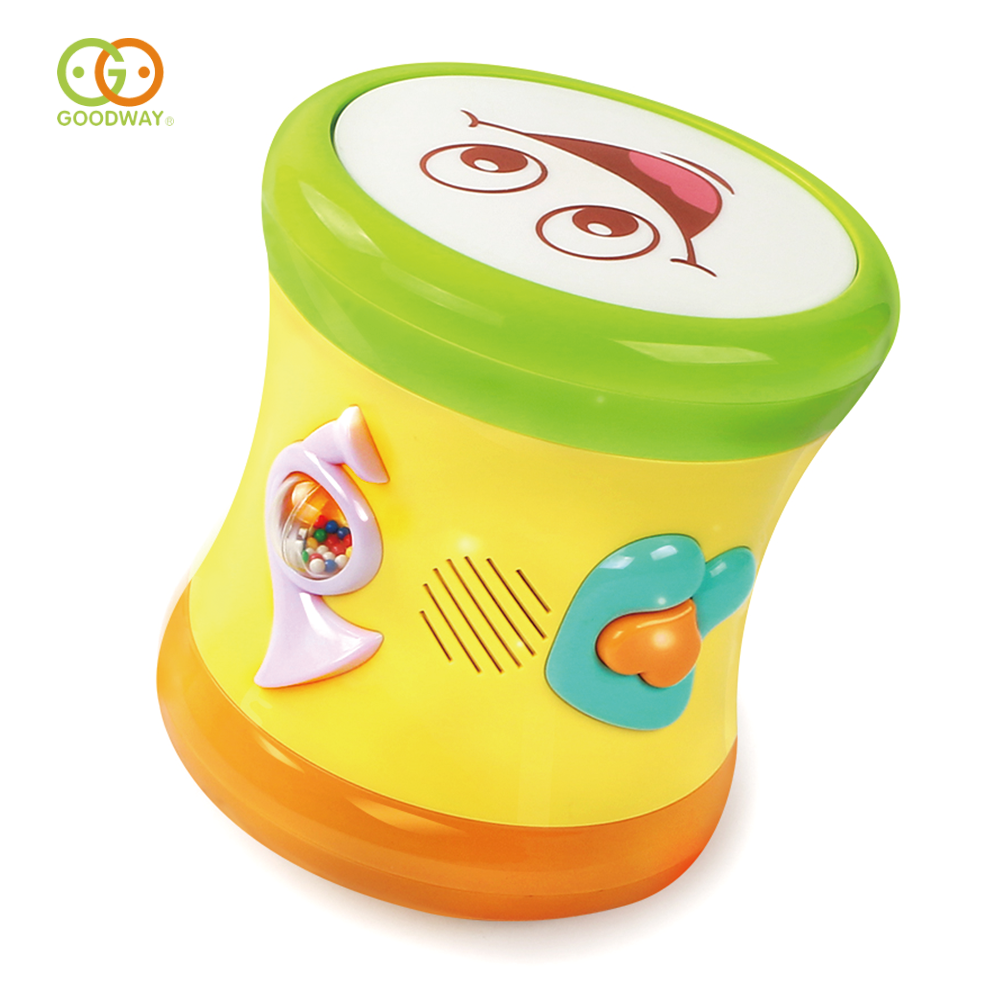 Tobă muzicală interactivă pentru copii, cu lumini colorate și 28 melodii