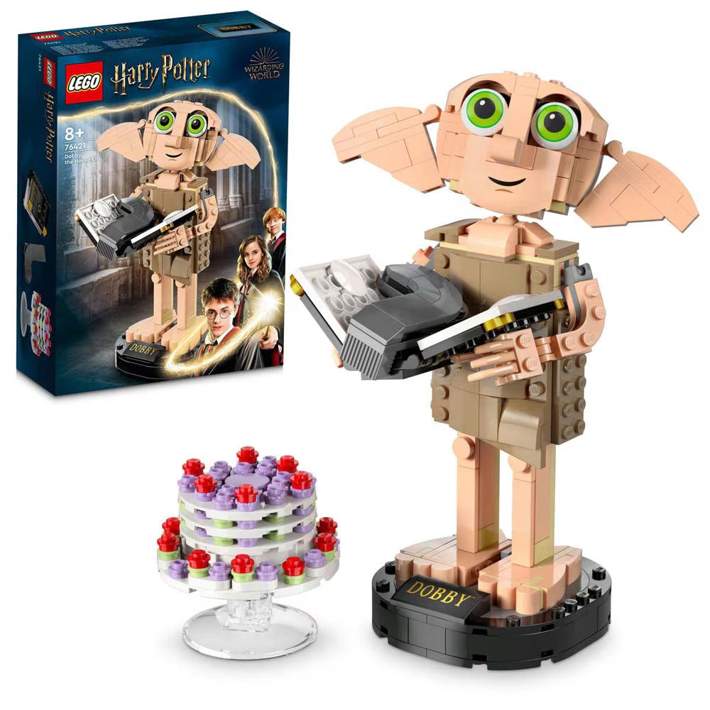 LEGO® Harry Potter™ Spiridușul de casă Dobby 76421 – Figurina LEGO cu 403 piese