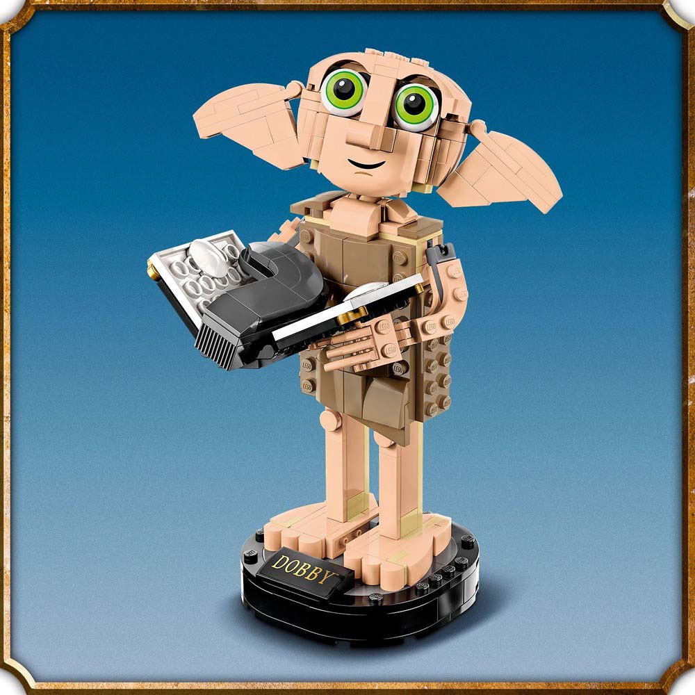 LEGO® Harry Potter™ Spiridușul de casă Dobby 76421 – Figurina LEGO cu 403 piese