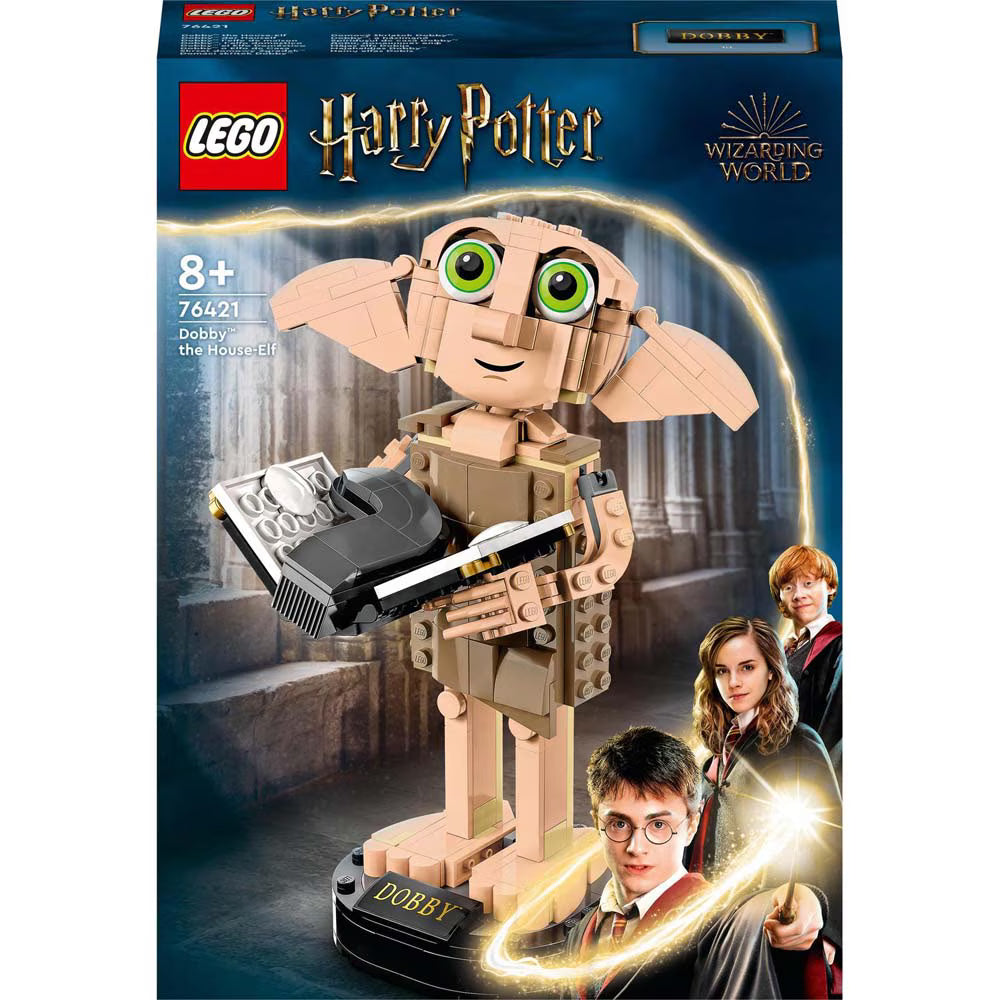 LEGO® Harry Potter™ Spiridușul de casă Dobby 76421 – Figurina LEGO cu 403 piese
