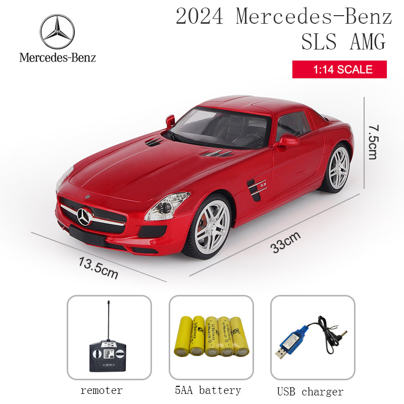 Mașină cu telecomandă Mercedes-Benz SLS AMG licențiată oficială –