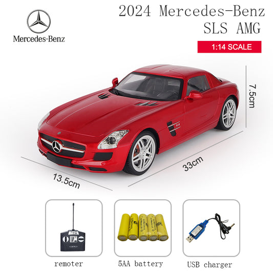Mașină cu telecomandă Mercedes-Benz SLS AMG licențiată oficială –
