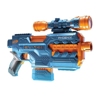 Blaster Nerf Elite 2.0 Phoenix CS-6 cu 6 săgeți