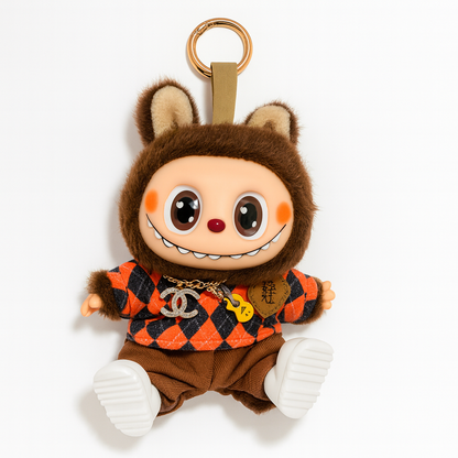Figurină Labubu 15 cm cu Accesorii Fashion – Jucărie de Colecție