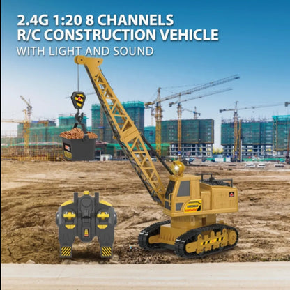 Macara telecomandată cu fum și lumini